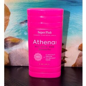 Athena Club Super Pink All Over Deo Aluminum Free Deodorant Stick 3oz Mandarin